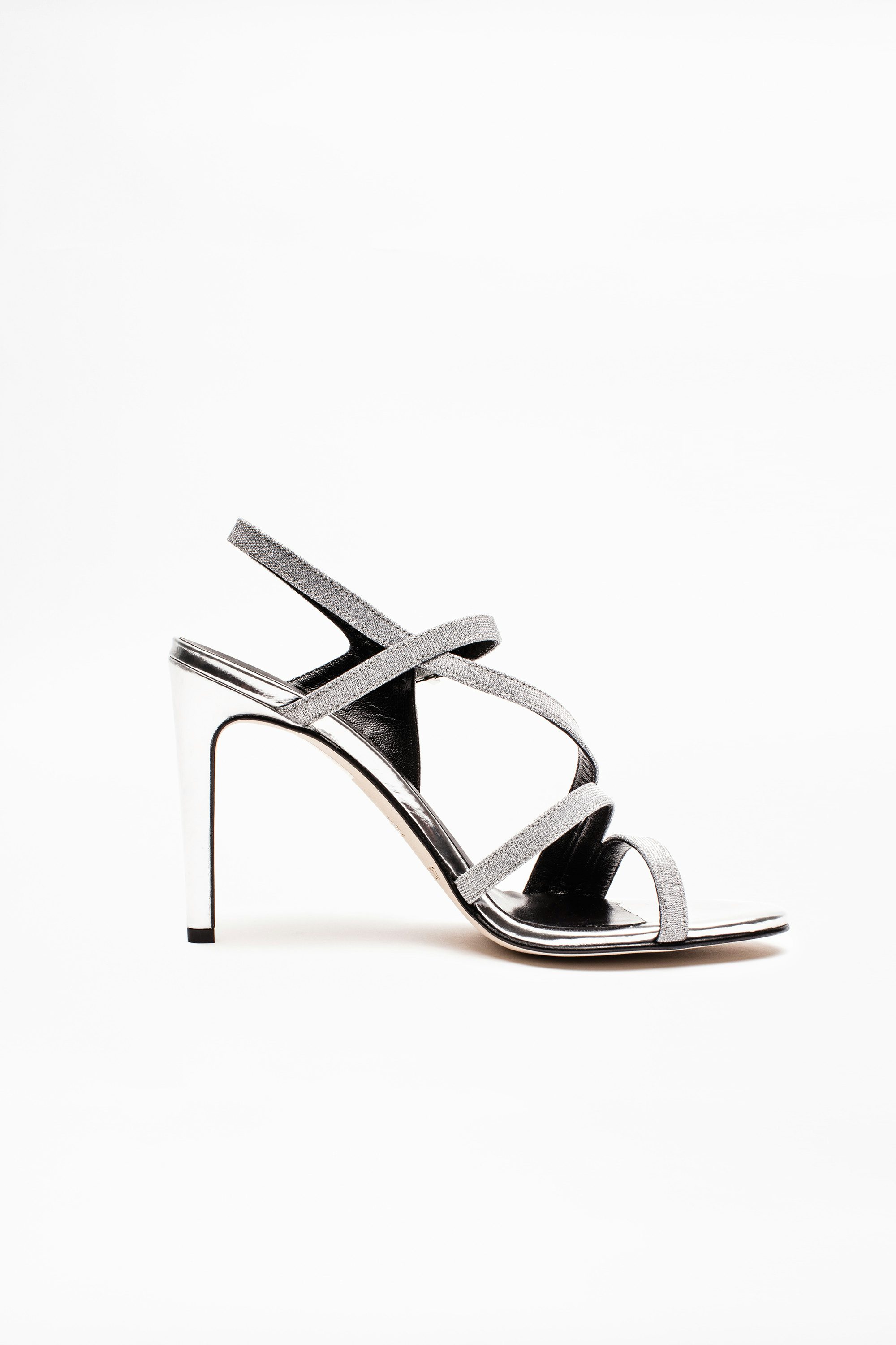 Marilyn Sandals - Leather heel sandals
